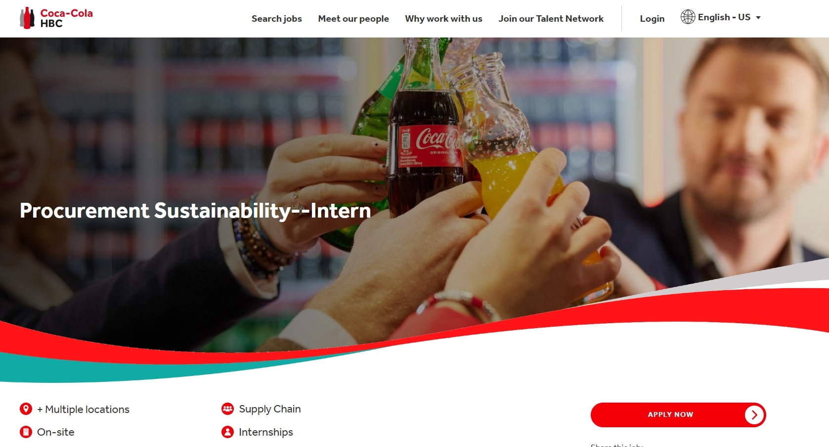 Graduate Interns at The Coca-Cola Company