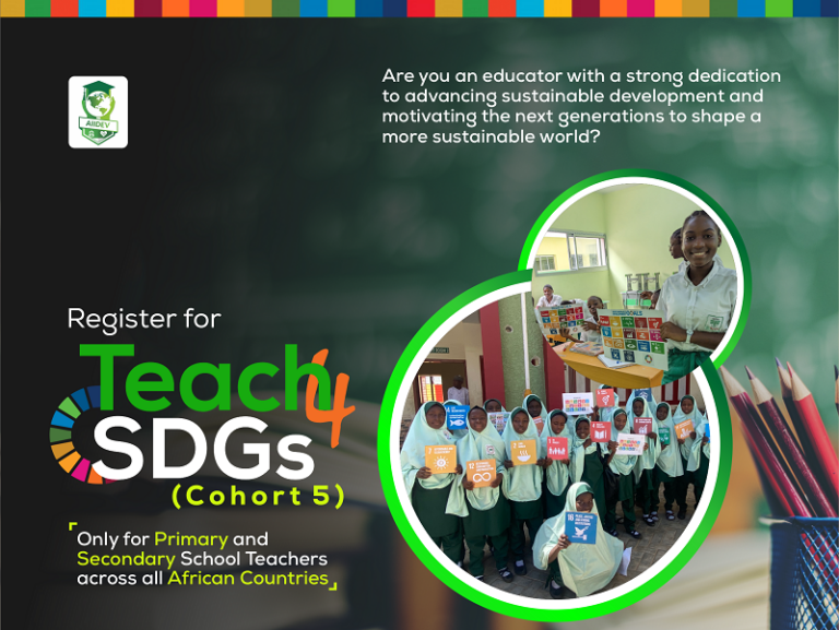 AIIDEV Africa Teach4SDGs Programme | Cohort 5