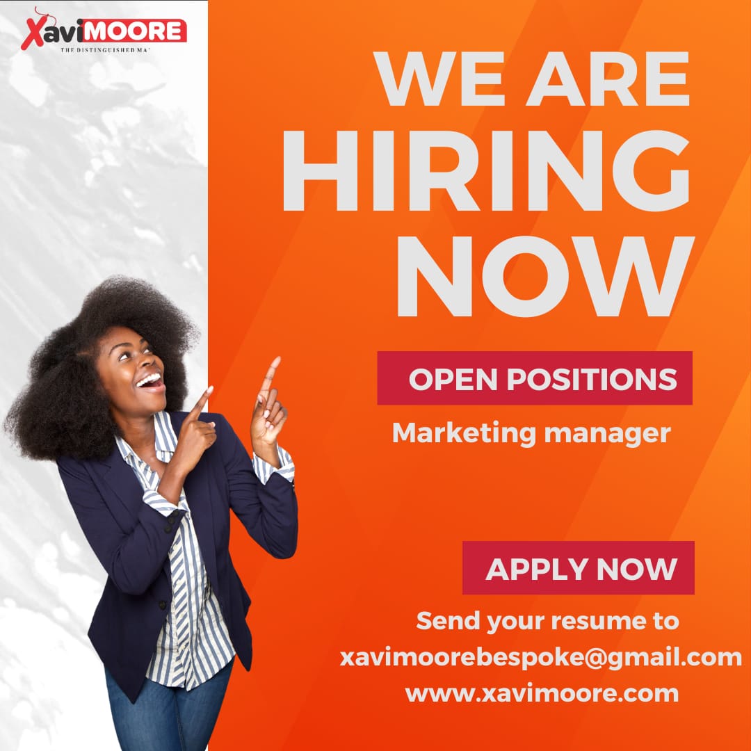 Marketing Manager Needed at XaviMoore