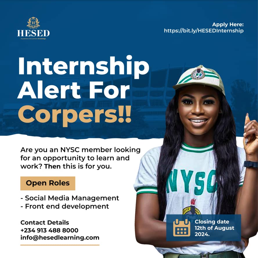 HESED NYSC Internship Cohort 2024