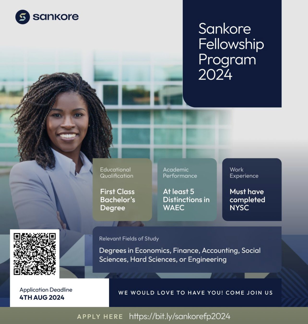 Sankore Graduate Trainee Programme 2024