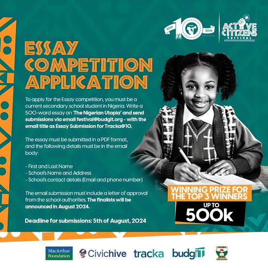 Tracka’s Essay Competition 2024 for Secondary School Students