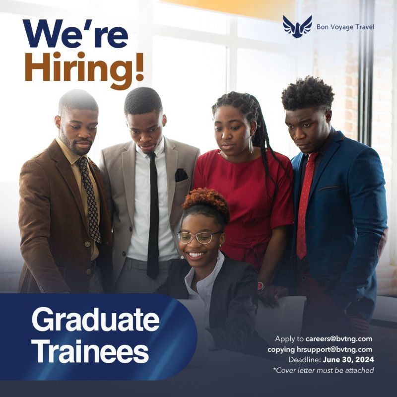 Graduate Trainee at Bon Voyage Travel Nigeria