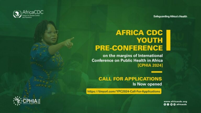 Africa CDC Youth Pre-Conference (YPC) 2024 | Funding available