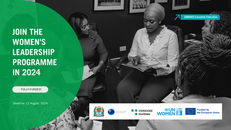 UONGOZI Institute Women’s Leadership Programme 2024 | Fully-funded