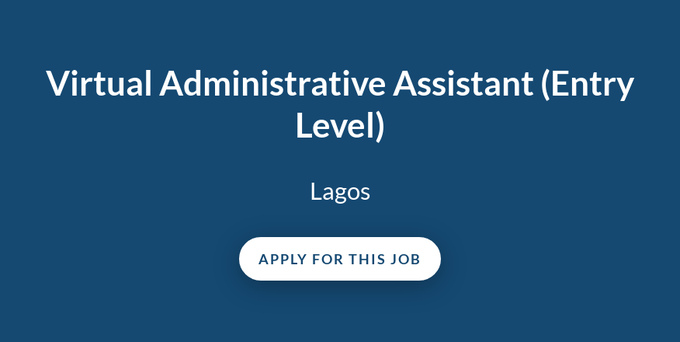 Remote Virtual Administrative Assistant (Entry Level)