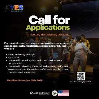 YES Academy Musical Creatives Program 2025 For Nigerians