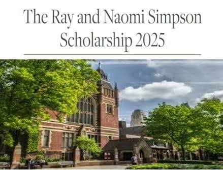 Ray and Naomi Simpson Scholarship 2025 at University of Leeds, UK for Engineering Students