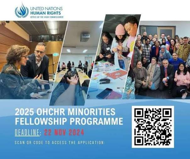 OHCHR Fully Funded Minorities Fellowship Program 2025