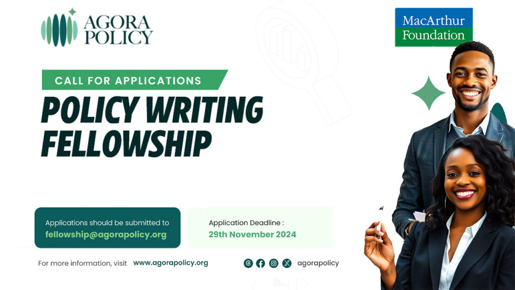 Call for Applications: Agora Policy Writing Fellowship 2025