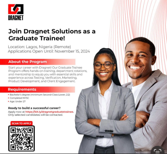 Graduate Trainee Program at Dragnet Solutions Limited