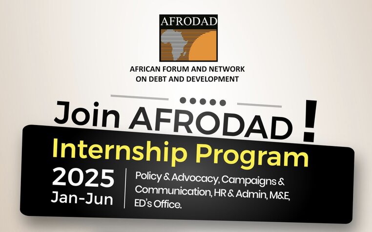 African Forum & Network on Debt and Development (AFRODAD) Internship Program 2025