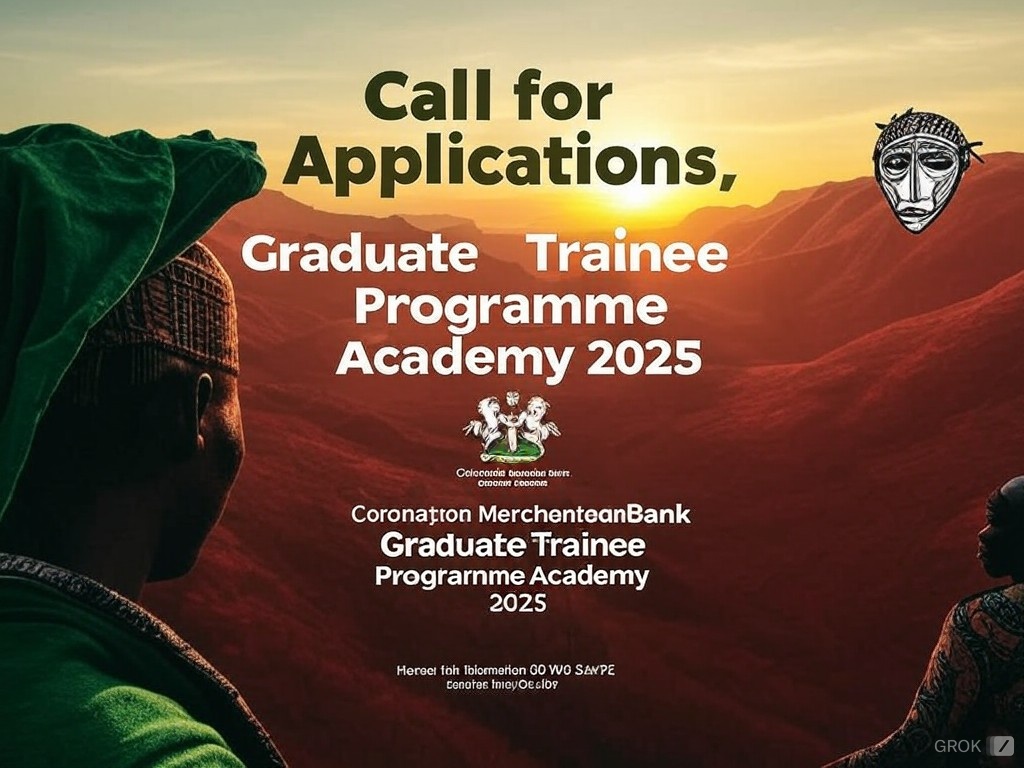 Call for Applications: Coronation Merchant Bank Graduate Trainee Programme Academy 2025 for Young Nigerian Graduates