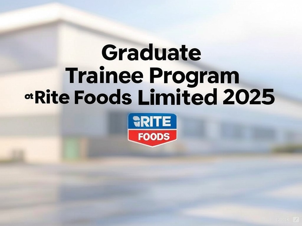 Graduate Trainee Program at Rite Foods Limited 2025