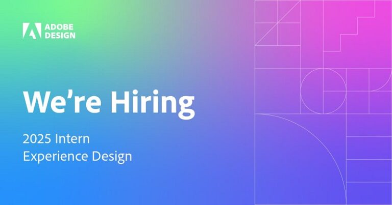 Call for Application: Adobe Design Internship Program 2025