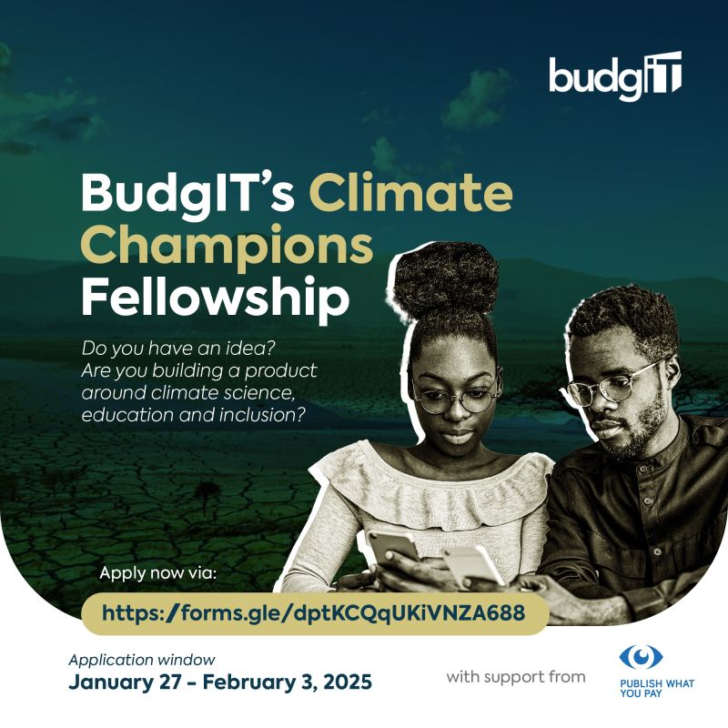 BudgIT Climate Champions Fellowship