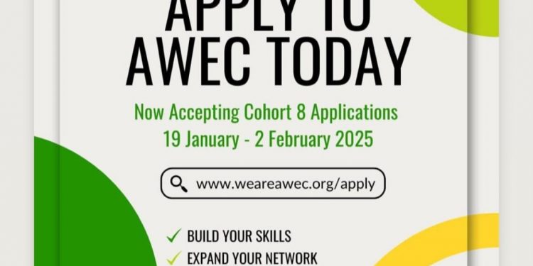 Call For Applications: 2025 AWEC Program (African Women Entrepreneurship Cooperative, Cohort 8)