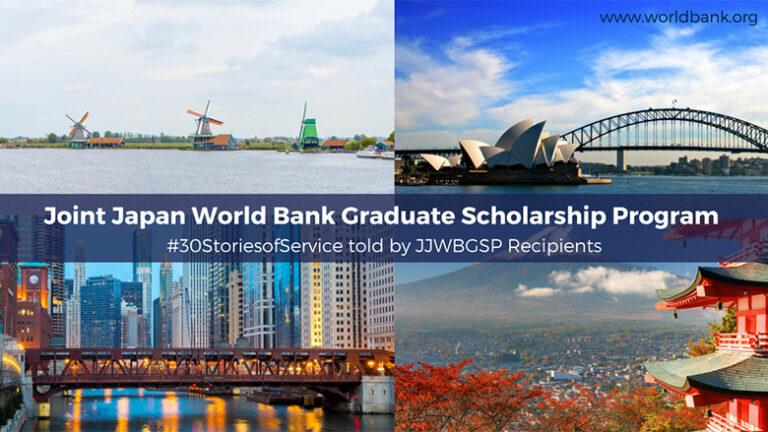 Joint Japan/World Bank Graduate Scholarship Program 2025