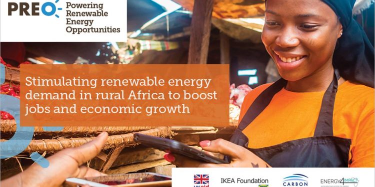 Open Call: 2025 Powering Renewable Energy Opportunities (PREO) For Africans (Up to EUR 300,000 Grant)