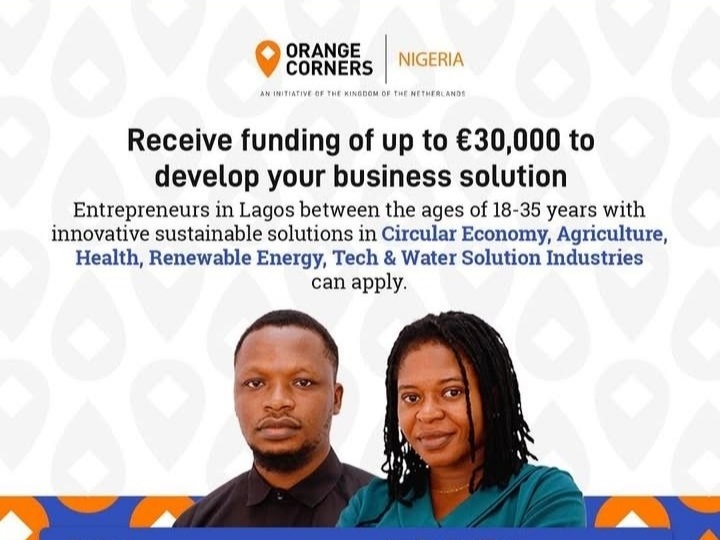 Orange Corners Nigeria Incubation Programme 2025 | Fully-funded