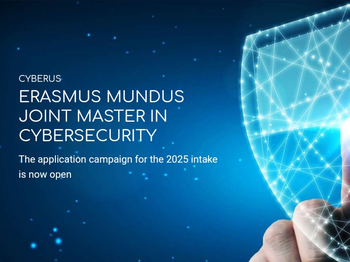 2025 Erasmus Mundus CYBERUS Scholarship (Fully Funded)