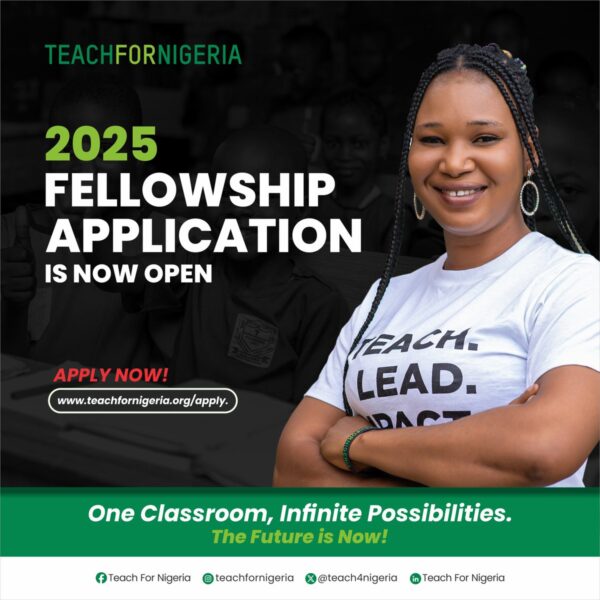 Teach for Nigeria Fellowship Program 2025 | Stipend available