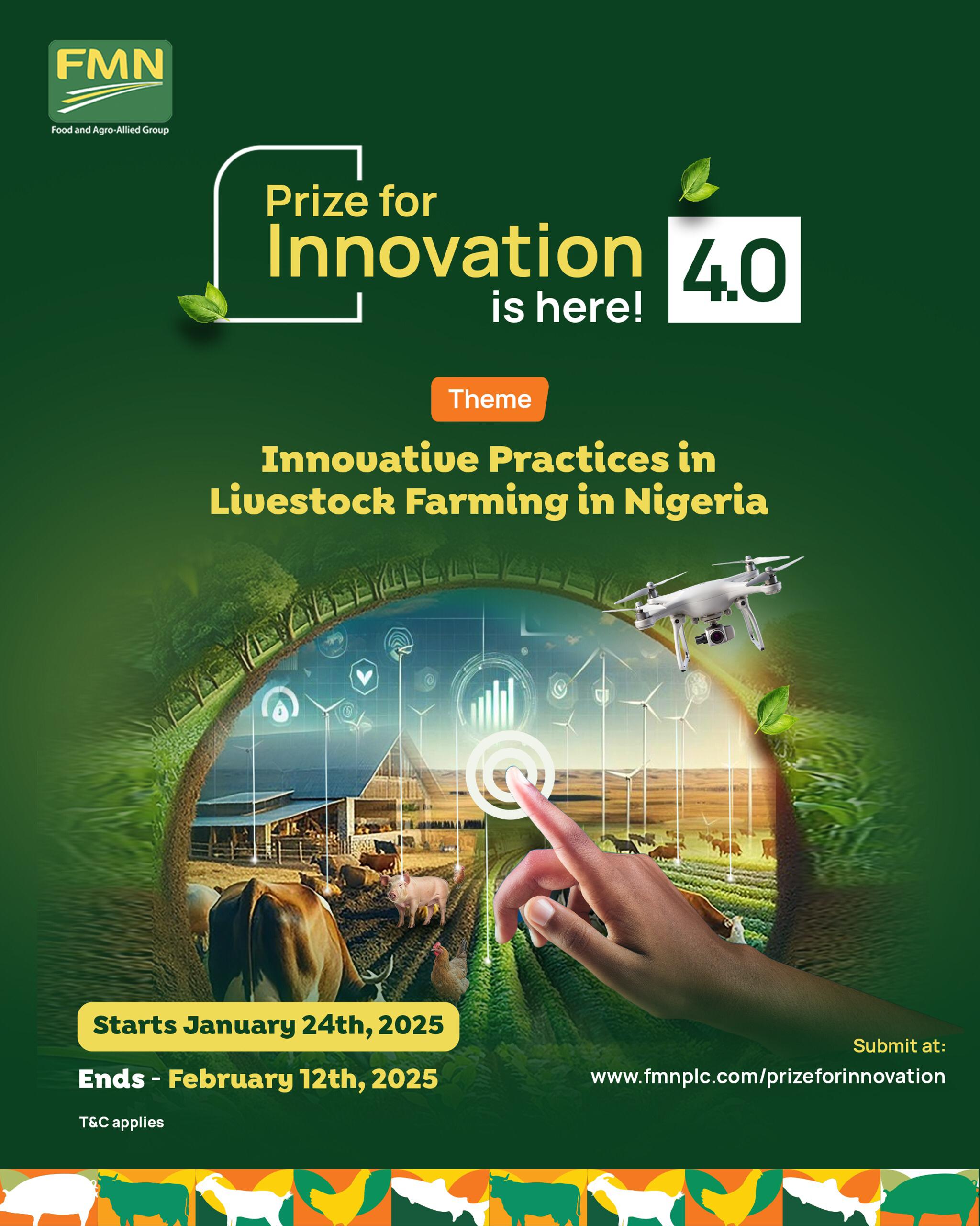 2025 Prize for Innovation by FMN (Cohort 4.0, N10Million Grant)