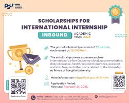 PSU International Internship 2025 (Prince of Songkla University) in Thailand