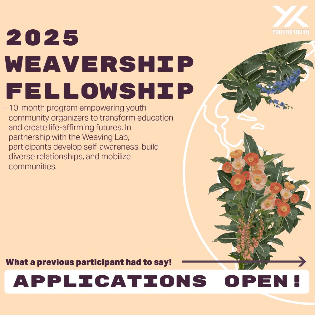 YouthxYouth Weavership Fellowship Program 2025