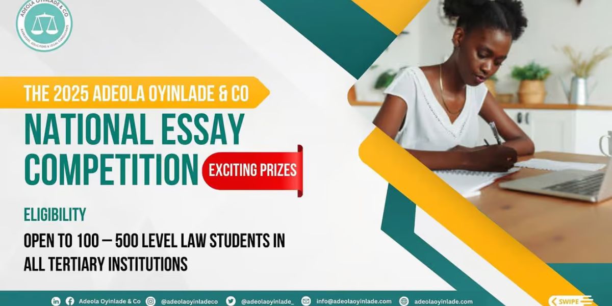 Adeola Oyinlade & Co National Essay Competition 2025