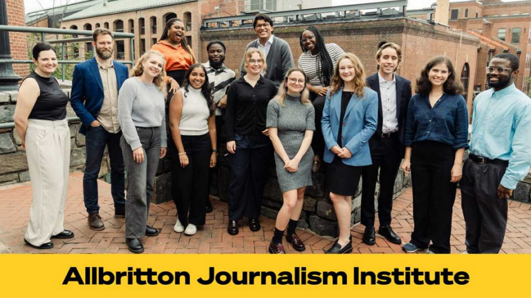 Allbritton Journalism Institute Reporting Fellowship 2025-2027 | $60,000 stipend