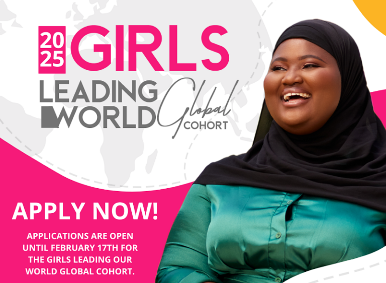 Girls Leading Our World (GLOW) Global Cohort 2025