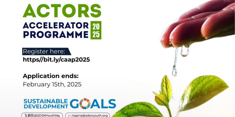 Call for Applications: UN Climate Actors Accelerator Program 2025 (CAAP) for Young Nigerian Innovators 