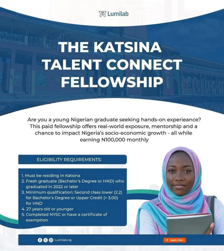 Katsina Talent Connect Fellowship