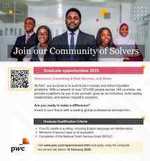 2025 PwC Graduate Trainee Program for Nigerian Graduates