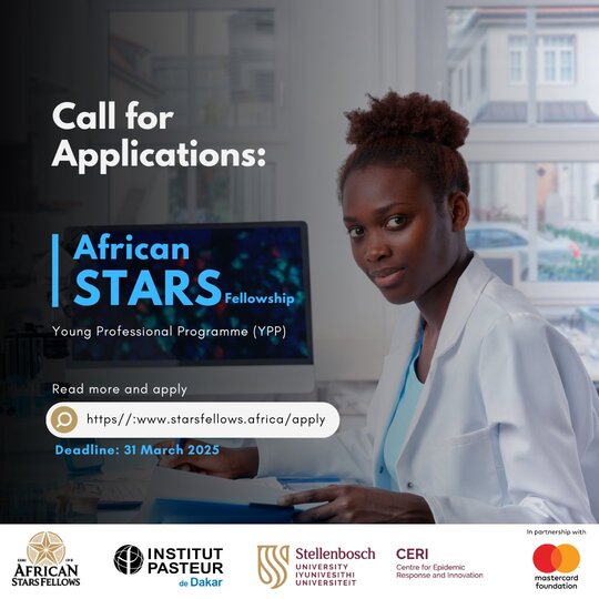 The African STARS Fellowship Programme 2025 for young health professionals and Entrepreneurs | Fully Funded