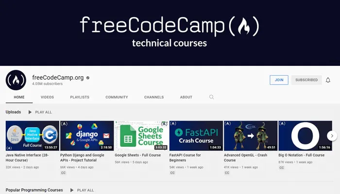 20 Best YouTube Channels to Learn Coding for Free