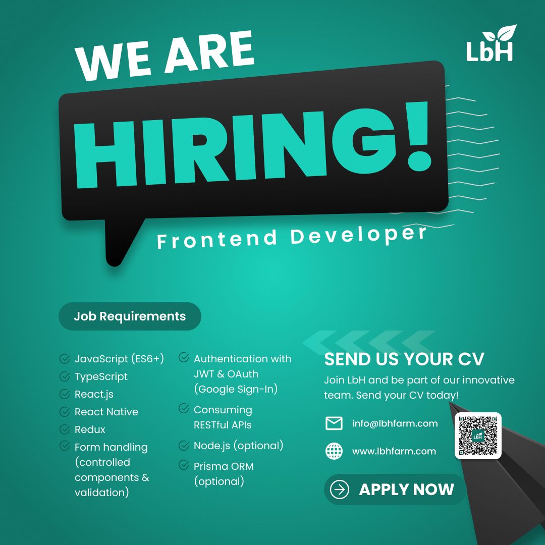 Frontend Developers Needed at LBH