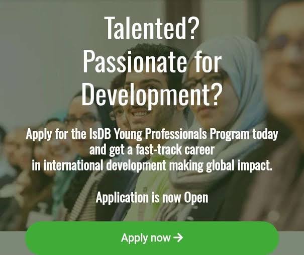 Call for Applications: IsDB Young Professionals Program 2025