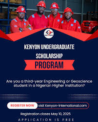 Kenyon Undergraduate Scholarship Program 2025